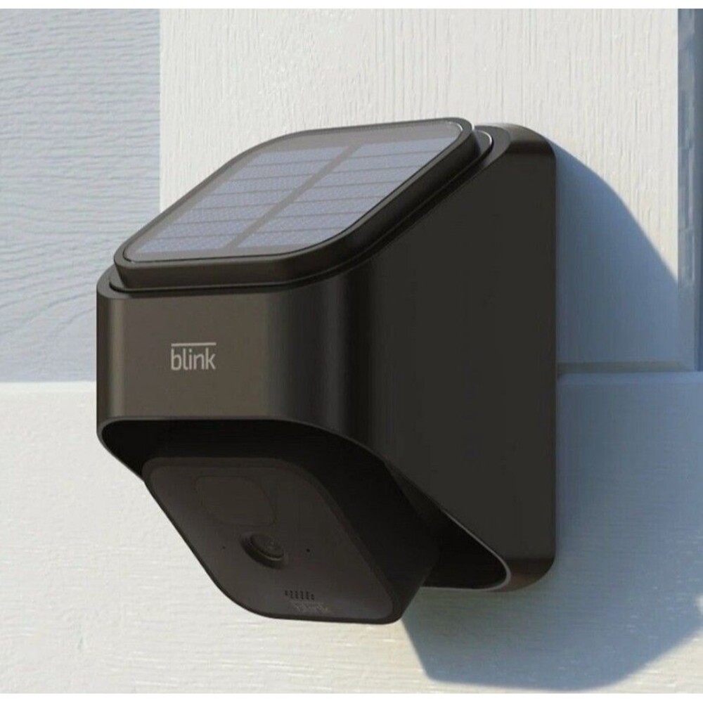 Blink Outdoor + Solar Panel Charging Mount – wireless, HD smart security camera